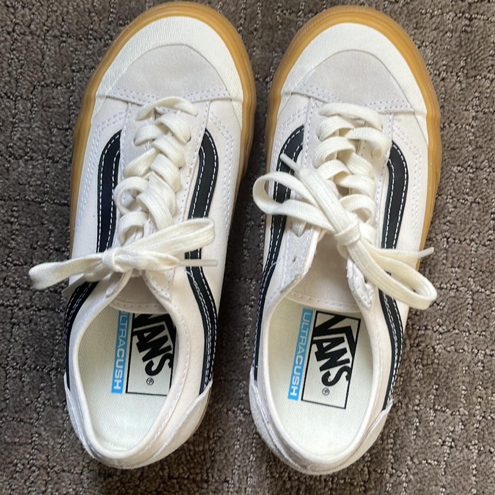 White Kids Vans - Picture 5 of 7